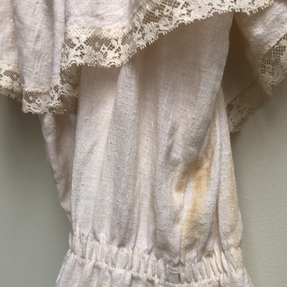 Adorable Vintage Cream Prairie Dress - Picture 6 of 6